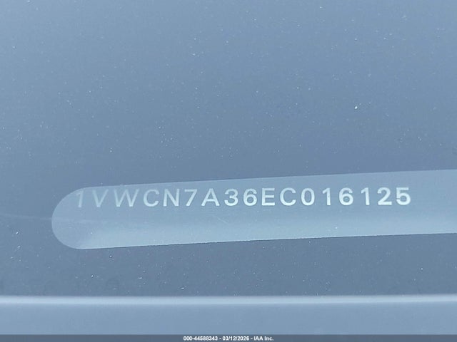 Продаж на аукціоні авто 2014 Volkswagen Passat 2.0l Tdi Sel Premium, vin: 1VWCN7A36EC016125, номер лоту: 44588343