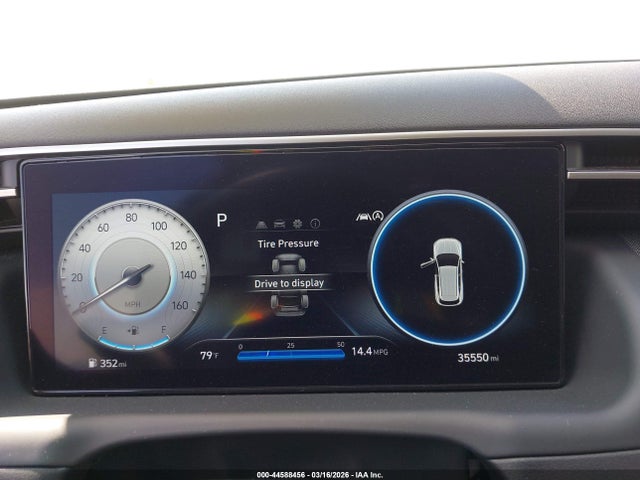 44588456 :رقم المزاد ، 5NMJC3AE1NH052977 vin ، 2022 Hyundai Tucson Sel مزاد بيع