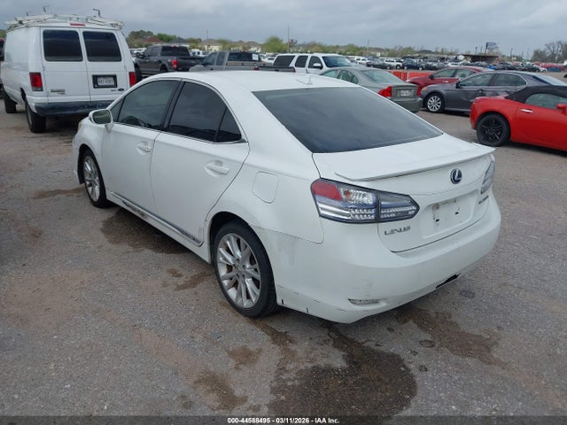 44588495 :رقم المزاد ، JTHBB1BA2A2002643 vin ، 2010 Lexus Hs 250h Premium مزاد بيع