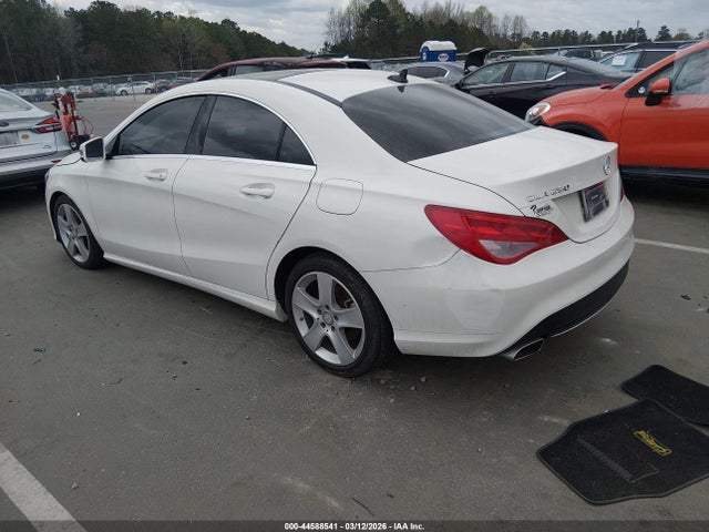 44588541 :رقم المزاد ، WDDSJ4GB8GN310825 vin ، 2016 Mercedes-benz Cla 250 4matic مزاد بيع