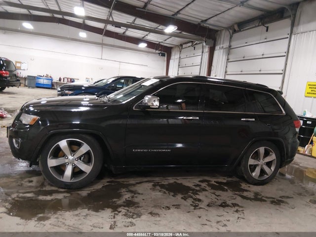 Продаж на аукціоні авто 2014 Jeep Grand Cherokee Overland, vin: 1C4RJFCT2EC238855, номер лоту: 44588577
