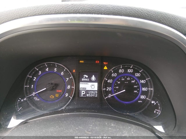 44588638 :رقم المزاد ، JN8AS1MW5CM152022 vin ، 2012 Infiniti Fx35 مزاد بيع