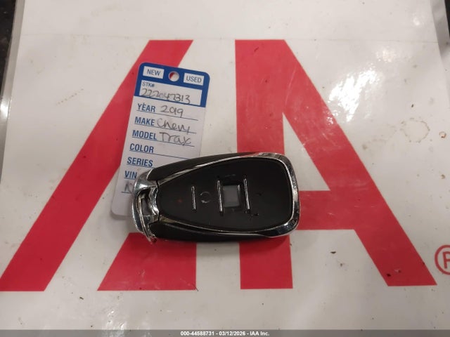 44588731 :رقم المزاد ، KL7CJPSB1KB844487 vin ، 2019 Chevrolet Trax Lt مزاد بيع