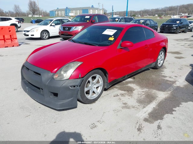 Auction sale of the 2003 Infiniti G35 Base W/leather, vin: JNKCV54E43M223378, lot number: 44588887