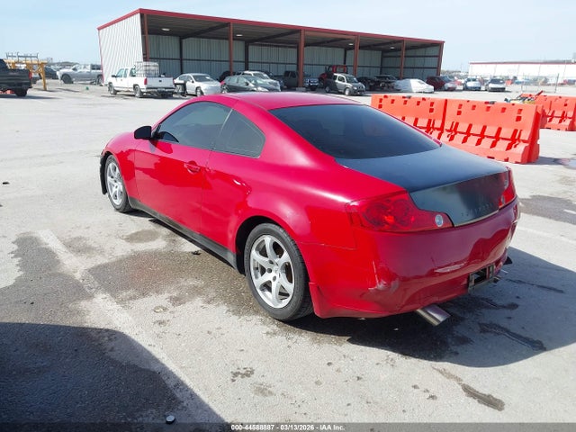 Auction sale of the 2003 Infiniti G35 Base W/leather, vin: JNKCV54E43M223378, lot number: 44588887