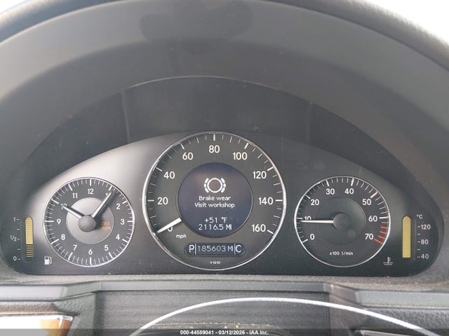 2006 Mercedes-benz E 350 4matic მანქანა იყიდება აუქციონზე, vin: WDBUF87JX6X188943, აუქციონის ნომერი: 44589041