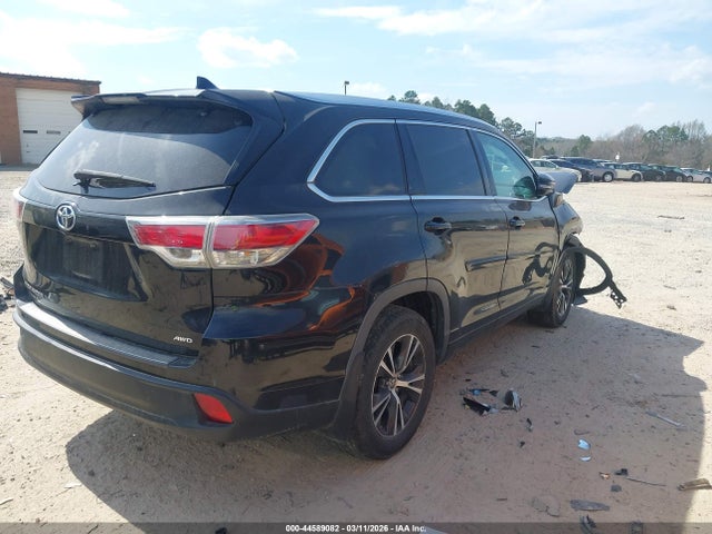 Aukcja sprzedaży 2016 Toyota Highlander Xle V6, vin: 5TDJKRFH7GS282791, numer aukcji: 44589082