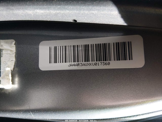 2019 MITSUBISHI OUTLANDER SPORT JA4AR3AUXKU017360 Photo 8