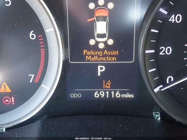 44589232 :رقم المزاد ، JTHBK1GG2G2225898 vin ، 2016 Lexus Es 350 مزاد بيع