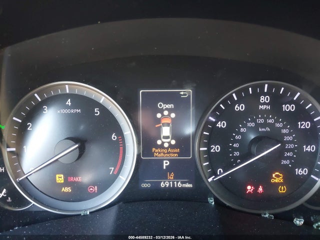 44589232 :رقم المزاد ، JTHBK1GG2G2225898 vin ، 2016 Lexus Es 350 مزاد بيع