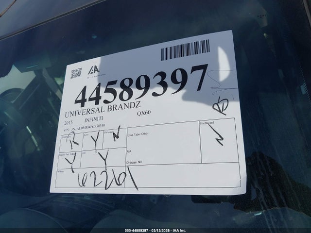 5N1AL0MM4FC530340 Infiniti QX60