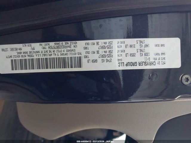 2011 CHRYSLER TOWN & COUNTRY 2A4RR8DG5BR797934 Photo 8