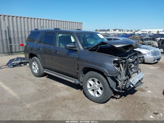 2019 TOYOTA 4RUNNER JTEZU5JR5K5210536