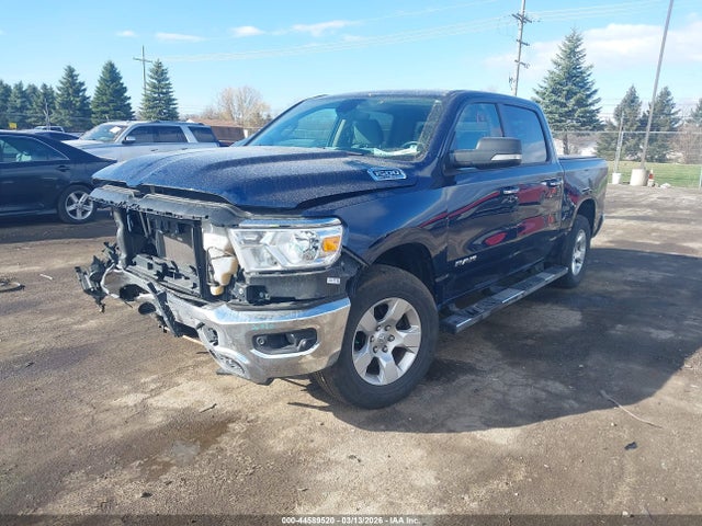 44589520 :رقم المزاد ، 1C6SRFFT4LN299980 vin ، 2020 Ram 1500 Big Horn  4x4 5'7 Box مزاد بيع