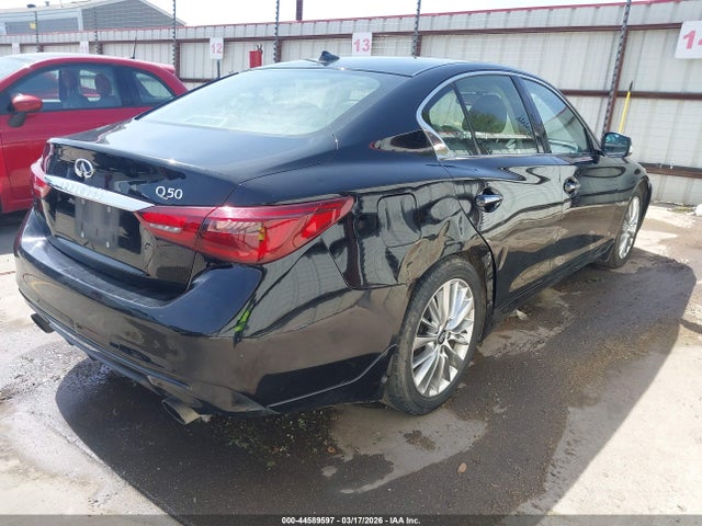 2020 Infiniti Q50 Luxe მანქანა იყიდება აუქციონზე, vin: JN1EV7AP3LM209034, აუქციონის ნომერი: 44589597