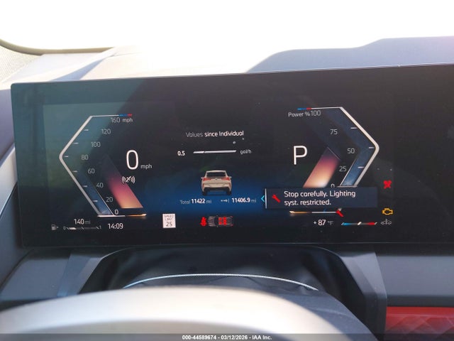 44589674 :رقم المزاد ، 5UX53GP09S9Y81418 vin ، 2025 Bmw X3 30 Xdrive مزاد بيع