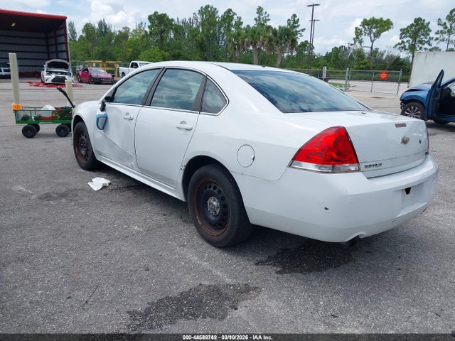 44589742 :رقم المزاد ، 2G1WD5E3XC1242651 vin ، 2012 Chevrolet Impala Police مزاد بيع
