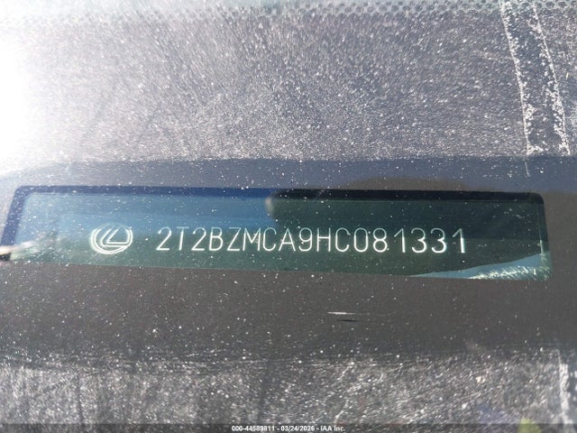 44589811 :رقم المزاد ، 2T2BZMCA9HC081331 vin ، 2017 Lexus Rx Rx 350 F Sport مزاد بيع