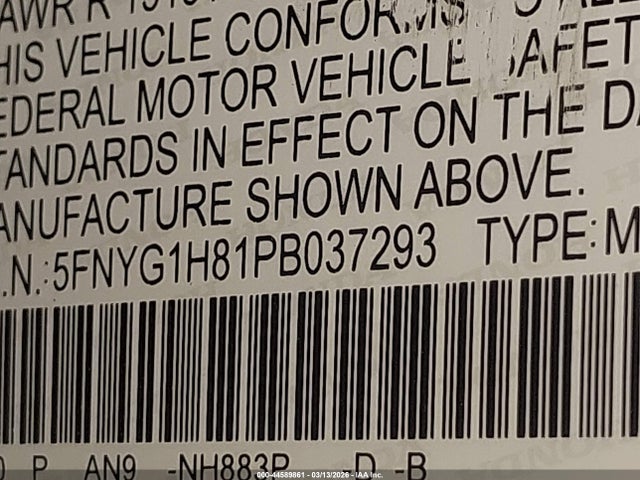 2023 HONDA PILOT 5FNYG1H81PB037293 Photo 8