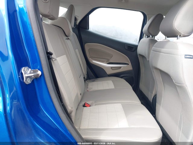 MAJ6S3FL9MC402407 Ford ECOSPORT S