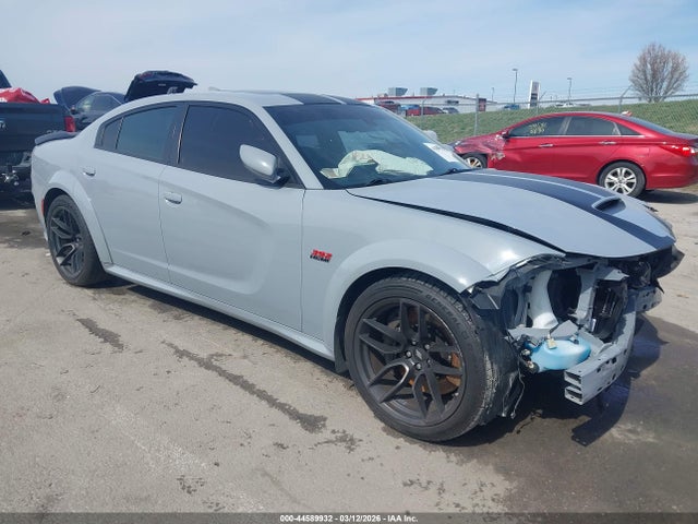 44589932 :رقم المزاد ، 2C3CDXGJ1NH154880 vin ، 2022 Dodge Charger Scat Pack Widebody مزاد بيع