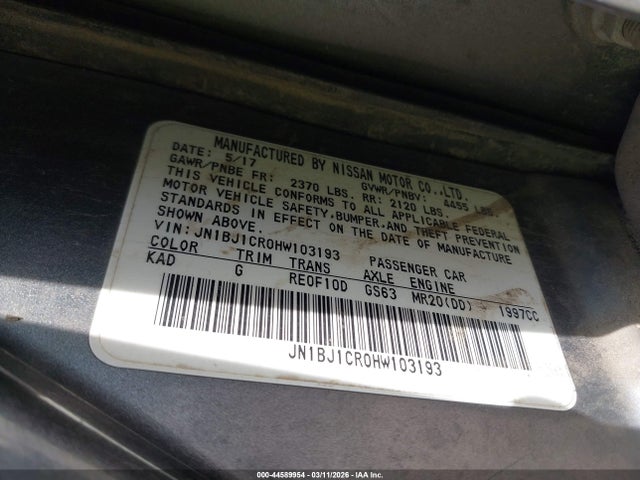 2017 NISSAN ROGUE SPORT JN1BJ1CR0HW103193 Photo 8