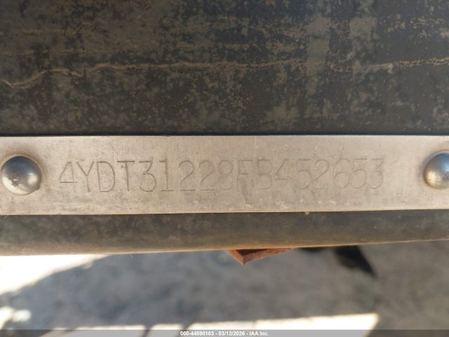 Продаж на аукціоні авто 2015 Keystone Outback 312bh, vin: 4YDT31228FB452653, номер лоту: 44590103