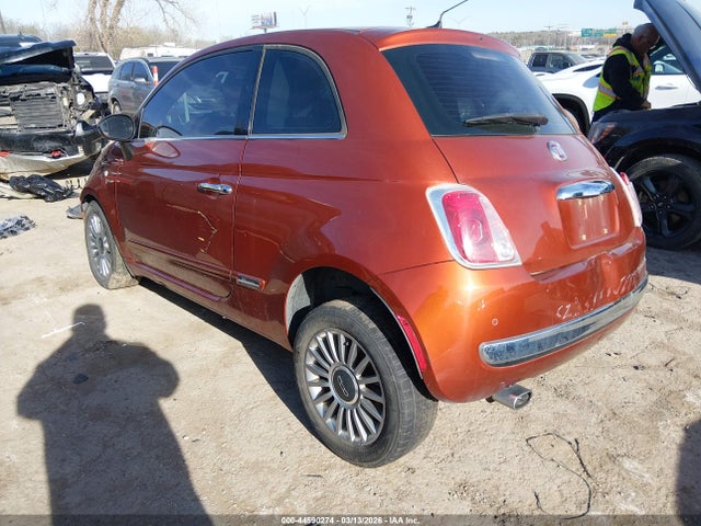 Aukcja sprzedaży 2012 Fiat 500 Lounge, vin: 3C3CFFCR3CT186007, numer aukcji: 44590274