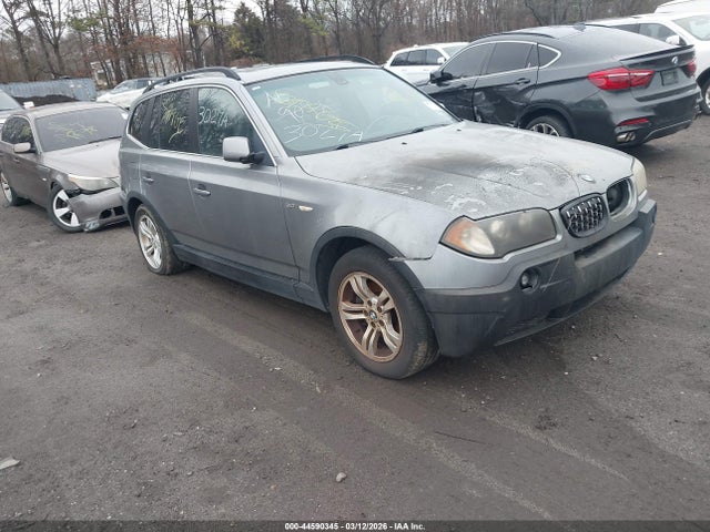 2005 Bmw X3 3.0i მანქანა იყიდება აუქციონზე, vin: WBXPA93435WD13035, აუქციონის ნომერი: 44590345