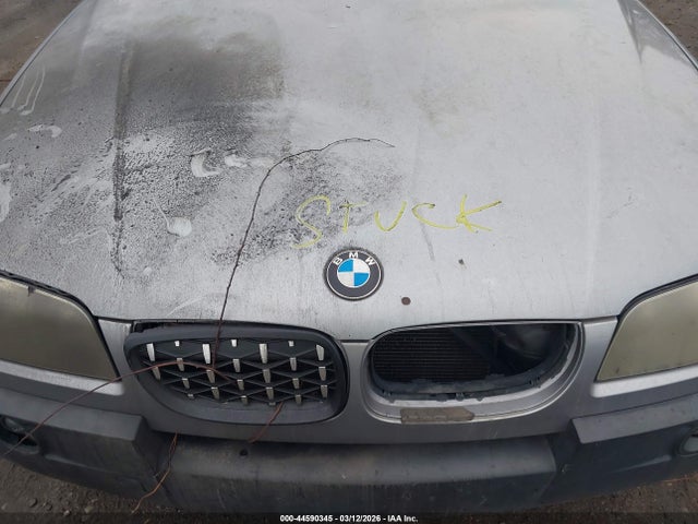 2005 Bmw X3 3.0i მანქანა იყიდება აუქციონზე, vin: WBXPA93435WD13035, აუქციონის ნომერი: 44590345