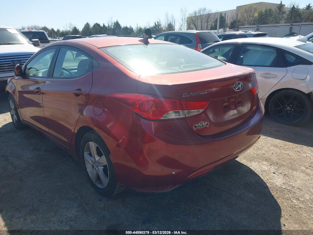 Продаж на аукціоні авто 2013 Hyundai Elantra Gls, vin: 5NPDH4AE4DH265704, номер лоту: 44590379