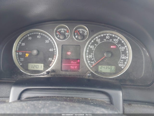 Aukcja sprzedaży 2002 Volkswagen Passat Gls, vin: WVWPD63B22P346449, numer aukcji: 44590397