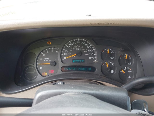 Продажа на аукционе авто 2003 Gmc Sierra 1500 Sle, vin: 2GTEC19V131358654, номер лота: 44590407