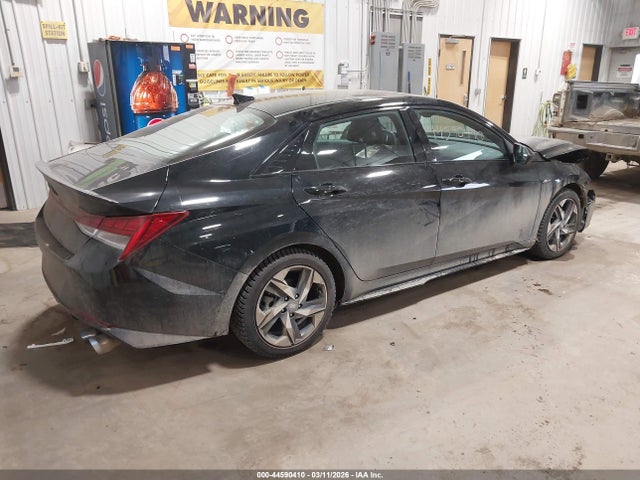 2023 Hyundai Elantra N Line მანქანა იყიდება აუქციონზე, vin: KMHLR4AF0PU554117, აუქციონის ნომერი: 44590410