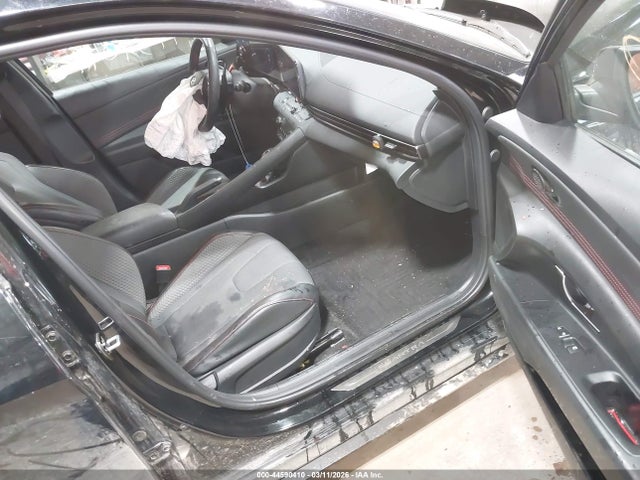 2023 Hyundai Elantra N Line მანქანა იყიდება აუქციონზე, vin: KMHLR4AF0PU554117, აუქციონის ნომერი: 44590410