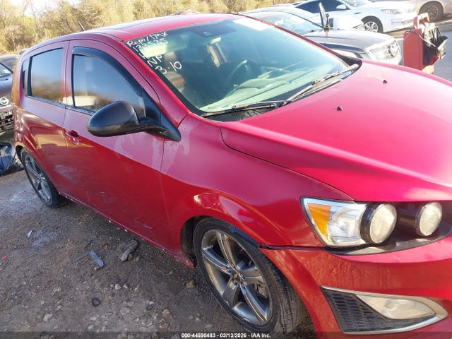 Chevrolet Sonic Rs Manual 2014 1G1JH6SB1E4133535 zdjęcie główne