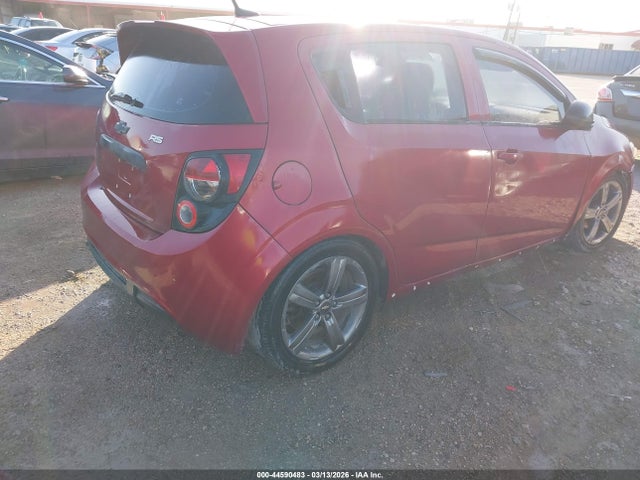 Chevrolet Sonic Rs Manual 2014 1G1JH6SB1E4133535 Image 4