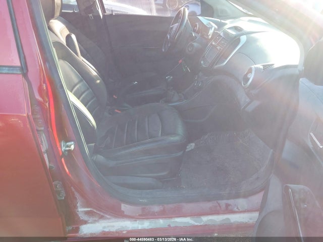 Chevrolet Sonic Rs Manual 2014 1G1JH6SB1E4133535 Image 5