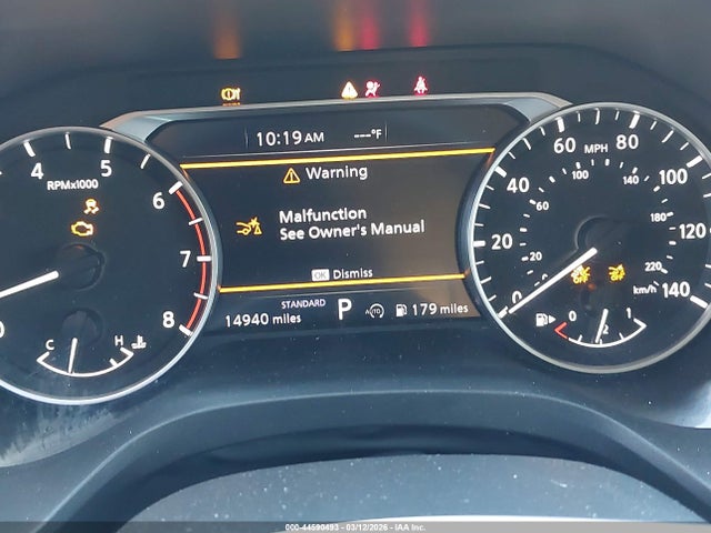 44590493 :رقم المزاد ، 5N1BT3BA8SC851869 vin ، 2025 Nissan Rogue Sv Fwd مزاد بيع