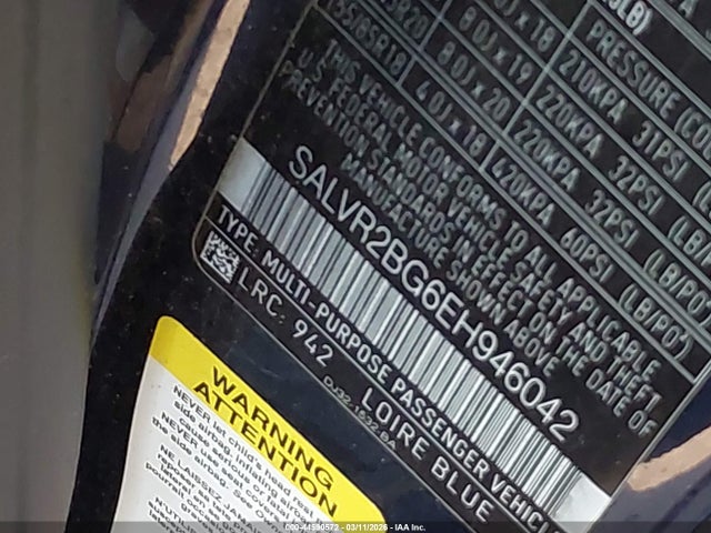 2014 LAND ROVER RANGE ROVER EVOQUE SALVR2BG6EH946042 Photo 8