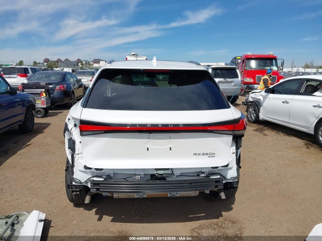 2023 Lexus Rx 350h Luxury მანქანა იყიდება აუქციონზე, vin: 2T2BBMCA4PC021539, აუქციონის ნომერი: 44590578