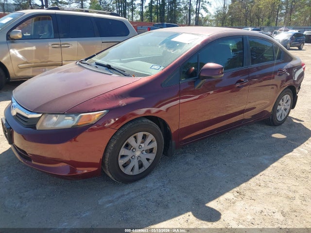 44590683 :رقم المزاد ، JHMFB2F52CS001192 vin ، 2012 Honda Civic Lx مزاد بيع
