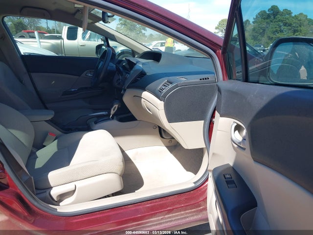 44590683 :رقم المزاد ، JHMFB2F52CS001192 vin ، 2012 Honda Civic Lx مزاد بيع