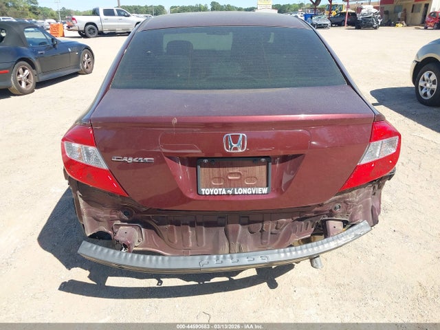 44590683 :رقم المزاد ، JHMFB2F52CS001192 vin ، 2012 Honda Civic Lx مزاد بيع