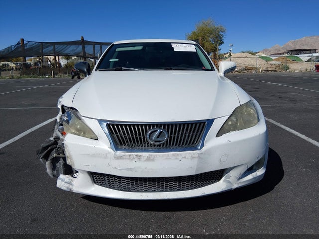 44590755 :رقم المزاد ، JTHBF5C26A5120230 vin ، 2010 Lexus Is 250 مزاد بيع