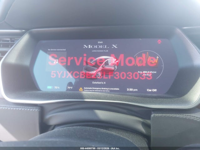 Tesla MODEL X 2020 5YJXCBE23LF303033 Image 7
