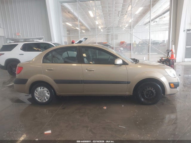 44590801 :رقم المزاد ، KNADE123766183514 vin ، 2006 Kia Rio Lx مزاد بيع