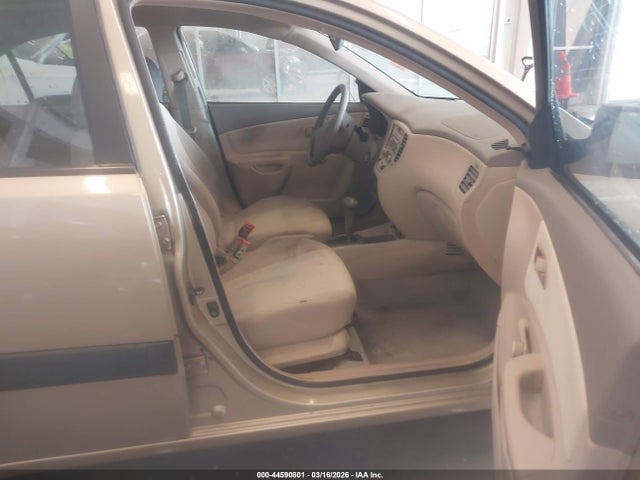 44590801 :رقم المزاد ، KNADE123766183514 vin ، 2006 Kia Rio Lx مزاد بيع