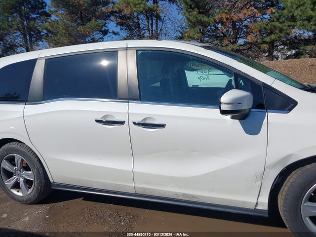 2019 Honda Odyssey Ex-l მანქანა იყიდება აუქციონზე, vin: 5FNRL6H77KB081117, აუქციონის ნომერი: 44590810