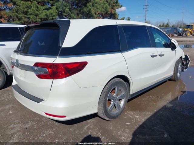 2019 Honda Odyssey Ex-l მანქანა იყიდება აუქციონზე, vin: 5FNRL6H77KB081117, აუქციონის ნომერი: 44590810